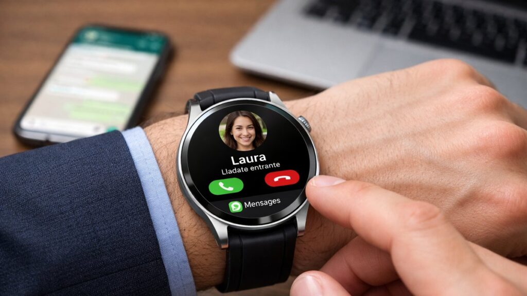 reloj inteligente hombre con llamadas y whatsapp Reloj inteligente hombre con llamadas y WhatsApp