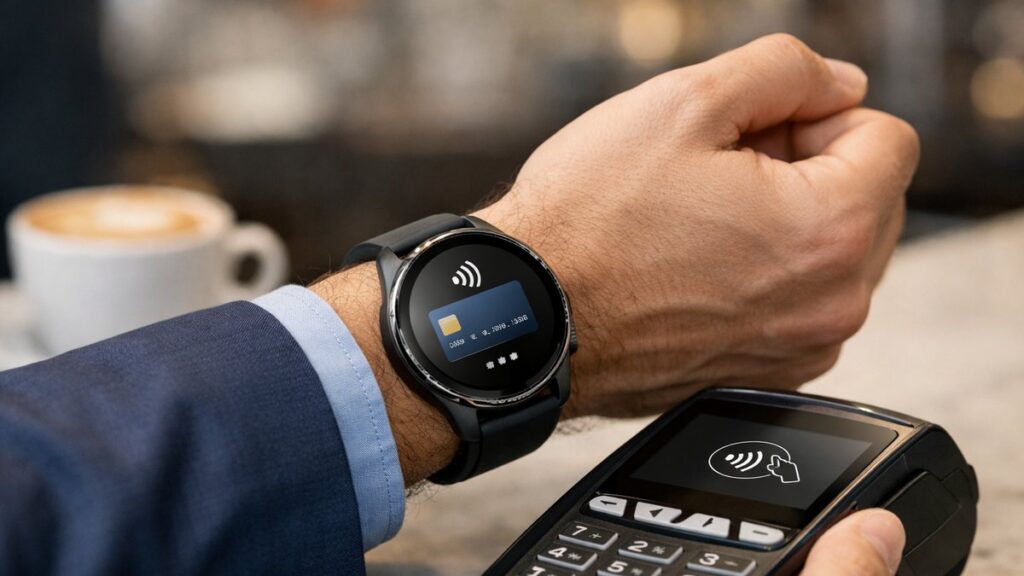 Smartwatch hombre NFC: paga con el reloj inteligente